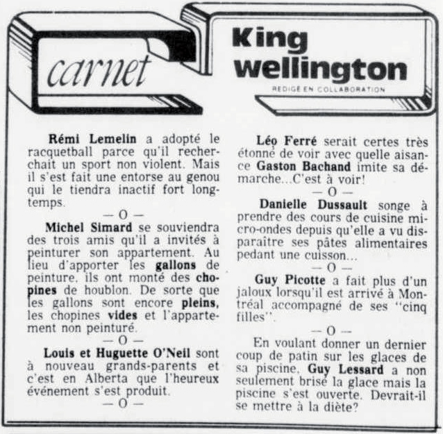 Léo Ferré - La tribune, 1910-, 28 mars 1986, Cahier 1